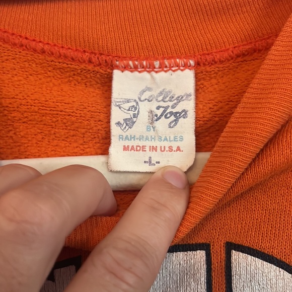 Vintage Clemson University Sweatshirt - Picture 3 of 5